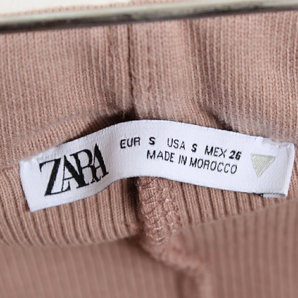 ZARA Skort Skirt With Attached Biker Shorts Size S - Picture 4 of 8